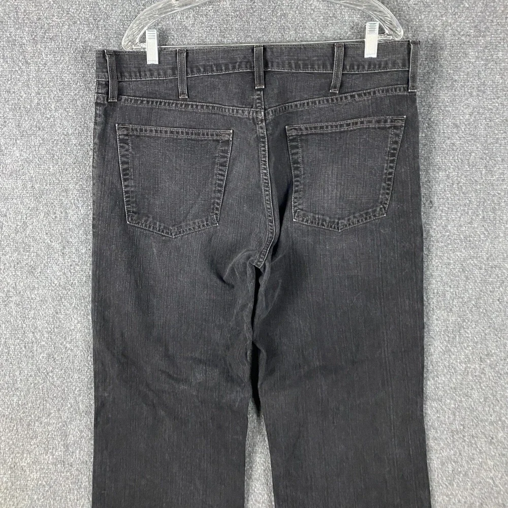 Old Navy Jeans Men's 36x30 Straight Leg Denim Charcoal‎ Gray 100% Cotton